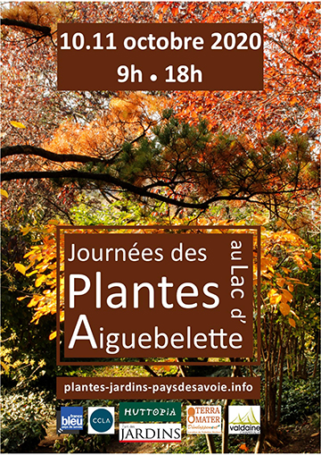 10 et 11 Octobre :Journées des plantes et des jardins en pays de Savoie au Lac d'Aiguebelette