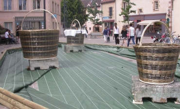 Paniers géants à Moulins